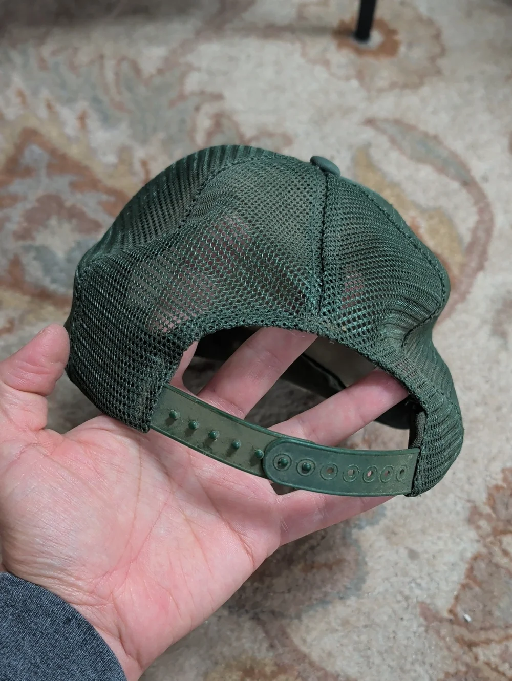 Timber Creek Thoroughbreds Vintage Speedway Dark Green Trucker Hat